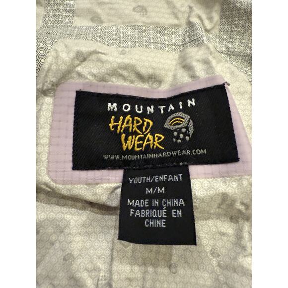 Mountain Hardware Youth Girls Conduit Silk Full Zip Hooded Raincaot Jacket M - Picture 7 of 10